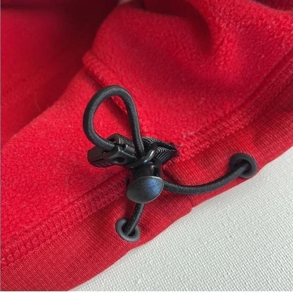 Mountain Hardware Polartec Power Stretch Fleece Full-Zip Jacket Red Size Small - Picture 9 of 10